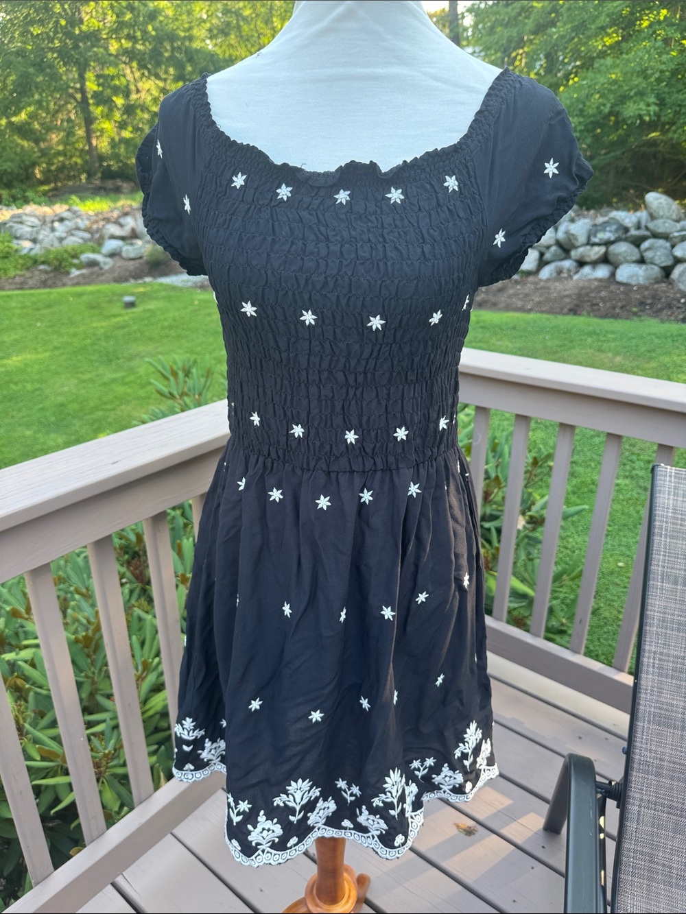 Embroidered dress
